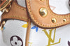 Auth Louis Vuitton Monogram Multicolor Marilyn Shoulder Bag M40127 White J1027