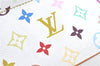 Auth Louis Vuitton Monogram Multicolor Marilyn Shoulder Bag M40127 White J1027