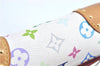 Auth Louis Vuitton Monogram Multicolor Marilyn Shoulder Bag M40127 White J1027