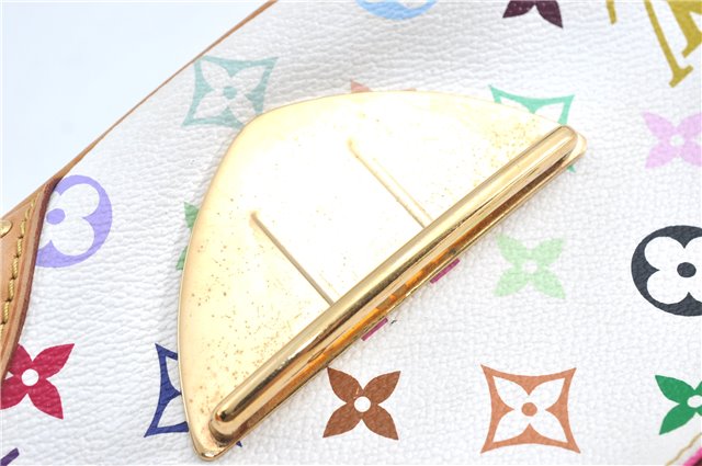 Auth Louis Vuitton Monogram Multicolor Marilyn Shoulder Bag M40127 White J1027