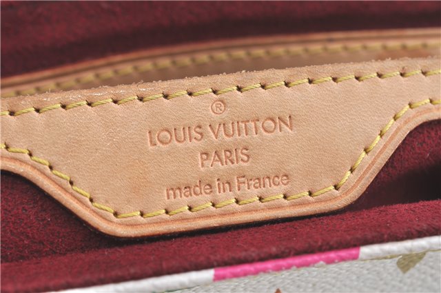 Auth Louis Vuitton Monogram Multicolor Marilyn Shoulder Bag M40127 White J1027