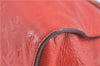 Auth Louis Vuitton Monogram Empreinte Lumineuse PM Tote Bag Red M40552 LV J1036