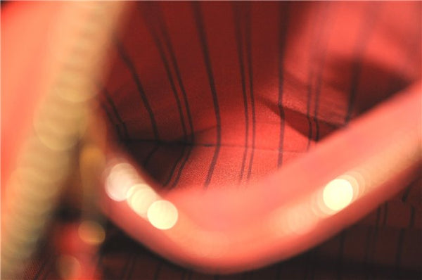 Auth Louis Vuitton Monogram Empreinte Lumineuse PM Tote Bag Red M40552 LV J1036