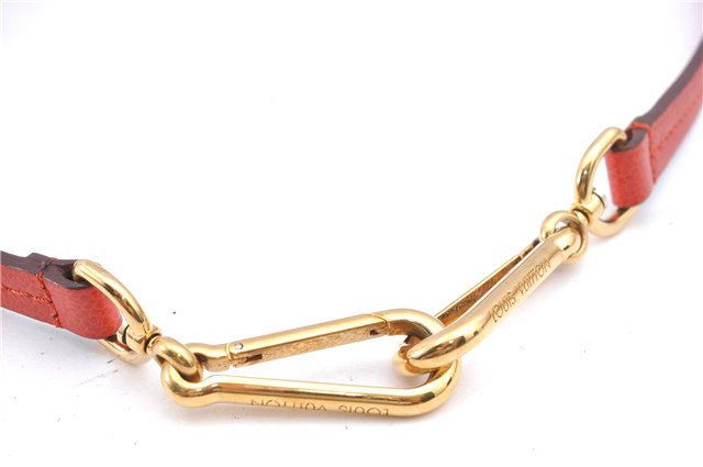 Auth Louis Vuitton Monogram Empreinte Lumineuse PM Tote Bag Red M40552 LV J1036