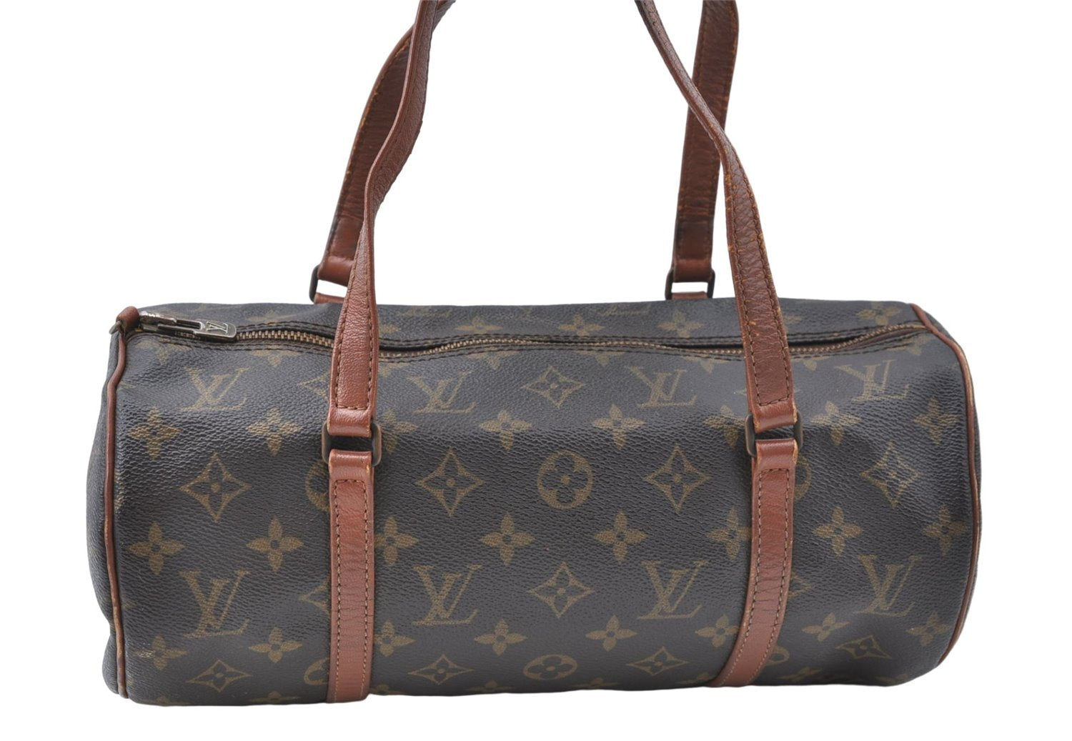 Authentic Louis Vuitton Monogram Papillon 30 Hand Bag Old Model LV J1037