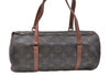 Authentic Louis Vuitton Monogram Papillon 30 Hand Bag Old Model LV J1037