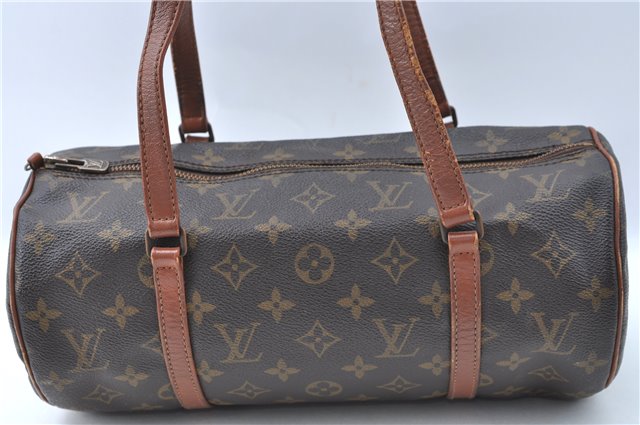 Authentic Louis Vuitton Monogram Papillon 30 Hand Bag Old Model LV J1037