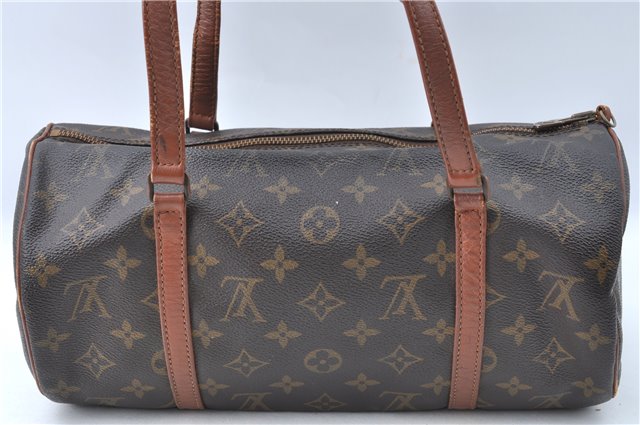 Authentic Louis Vuitton Monogram Papillon 30 Hand Bag Old Model LV J1037