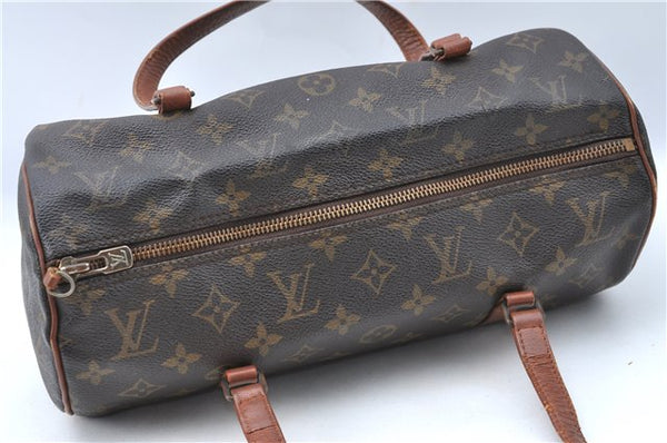 Authentic Louis Vuitton Monogram Papillon 30 Hand Bag Old Model LV J1037