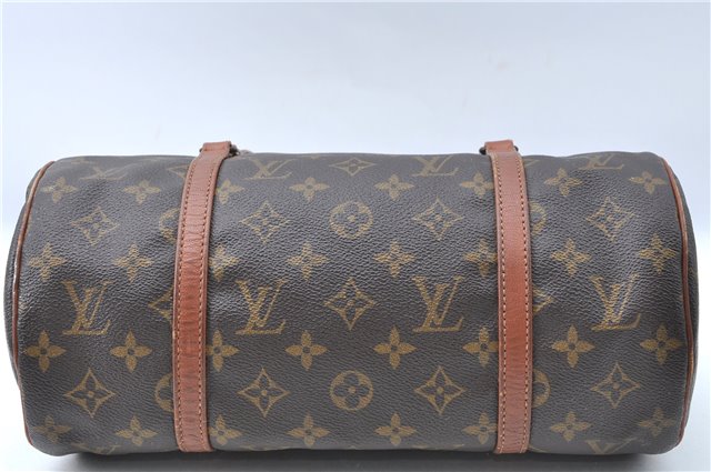 Authentic Louis Vuitton Monogram Papillon 30 Hand Bag Old Model LV J1037
