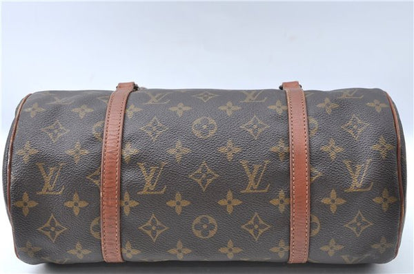 Authentic Louis Vuitton Monogram Papillon 30 Hand Bag Old Model LV J1037
