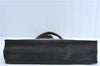 Authentic CHANEL Caviar Skin CC Logo Shoulder Tote Bag Black J1038