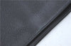 Authentic CHANEL Caviar Skin CC Logo Shoulder Tote Bag Black J1038