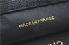Authentic CHANEL Caviar Skin CC Logo Shoulder Tote Bag Black J1038