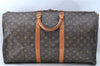 Authentic Louis Vuitton Monogram Keepall 55 Travel Boston Bag M41424 LV J1048