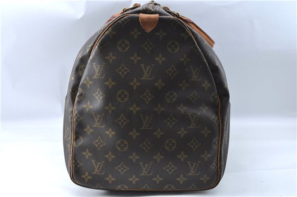 Authentic Louis Vuitton Monogram Keepall 55 Travel Boston Bag M41424 LV J1048