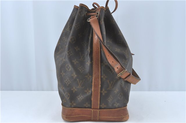 Authentic Louis Vuitton Monogram Noe Shoulder Bag M42224 LV J1049