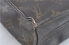 Authentic Louis Vuitton Monogram Sac Plat Hand Bag M51140 LV J1058