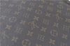 Authentic Louis Vuitton Monogram Sac Plat Hand Bag M51140 LV J1058