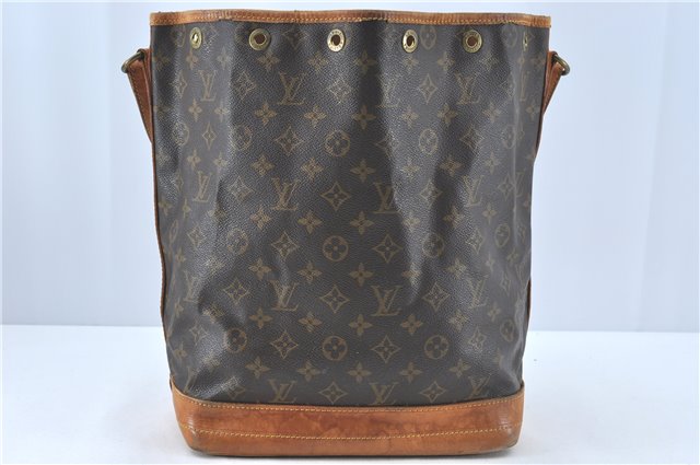 Authentic Louis Vuitton Monogram Noe Shoulder Bag M42224 LV J1063
