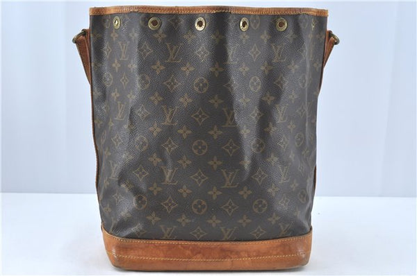 Authentic Louis Vuitton Monogram Noe Shoulder Bag M42224 LV J1063
