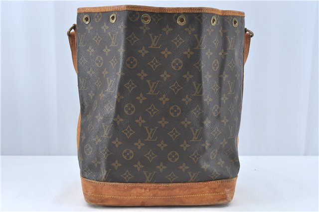Authentic Louis Vuitton Monogram Noe Shoulder Bag M42224 LV J1063