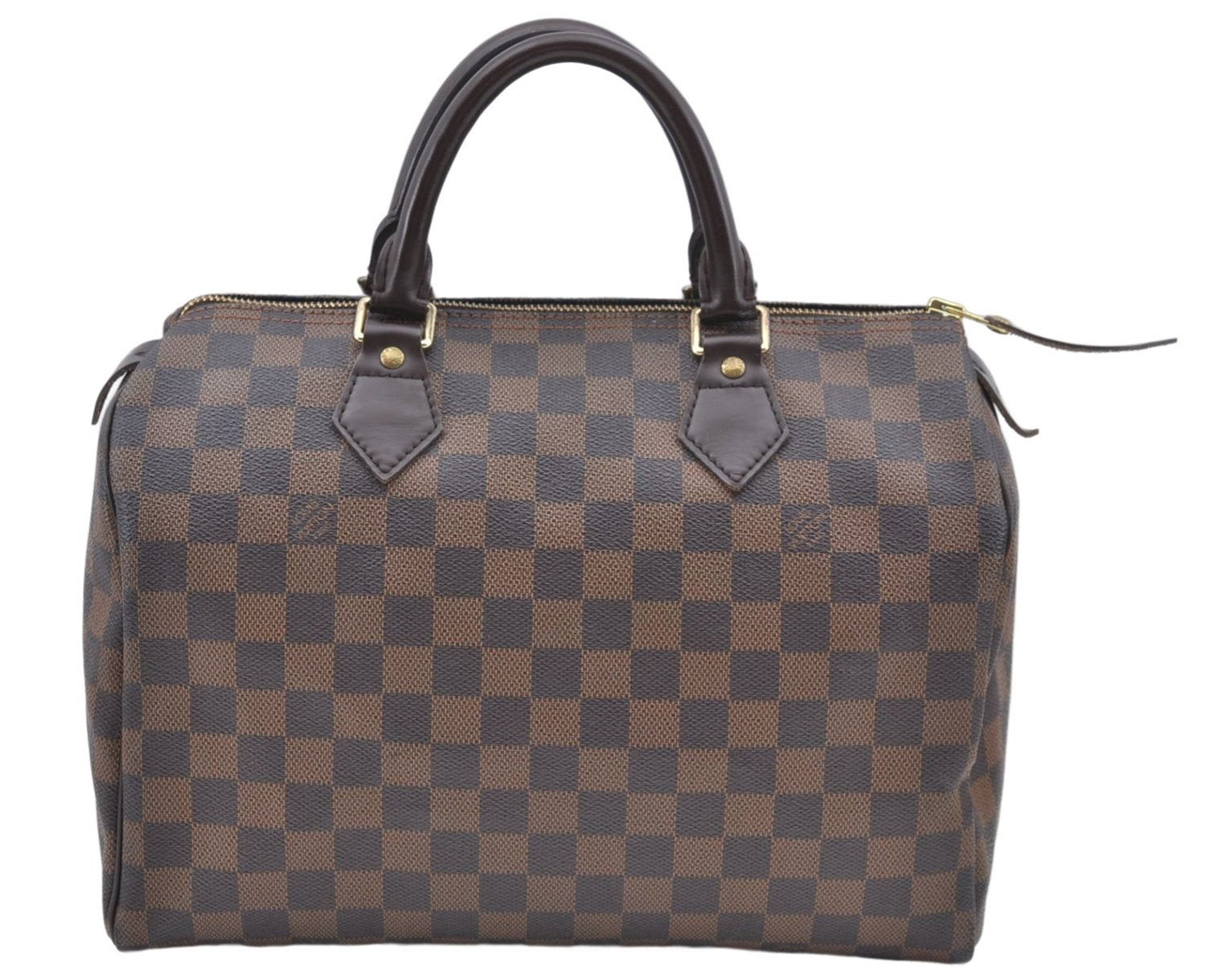 Authentic Louis Vuitton Damier Speedy 30 Hand Boston Bag Purse N41364 LV J1071