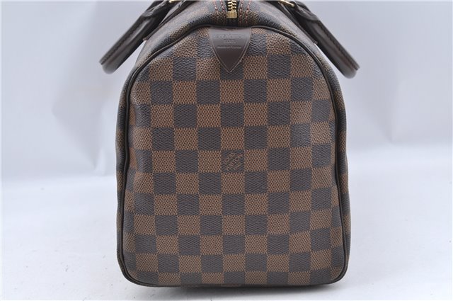 Authentic Louis Vuitton Damier Speedy 30 Hand Boston Bag Purse N41364 LV J1071