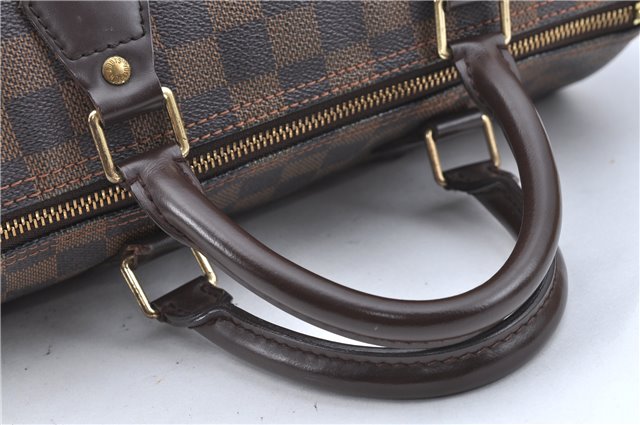 Authentic Louis Vuitton Damier Speedy 30 Hand Boston Bag Purse N41364 LV J1071