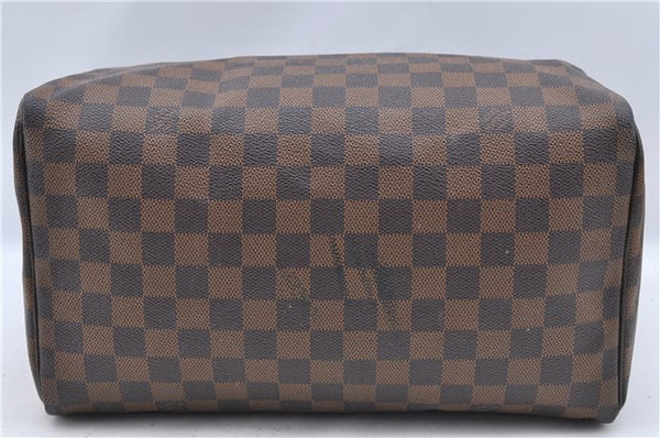 Authentic Louis Vuitton Damier Speedy 30 Hand Boston Bag Purse N41364 LV J1071