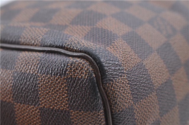 Authentic Louis Vuitton Damier Speedy 30 Hand Boston Bag Purse N41364 LV J1071