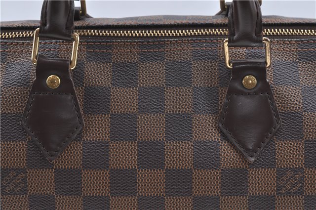 Authentic Louis Vuitton Damier Speedy 30 Hand Boston Bag Purse N41364 LV J1071