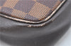 Authentic Louis Vuitton Damier Trousse Makeup Hand Bag Pouch N51982 Junk J1079