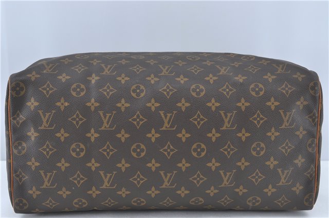 Authentic Louis Vuitton Monogram Speedy 40 Hand Boston Bag M41522 LV J1090