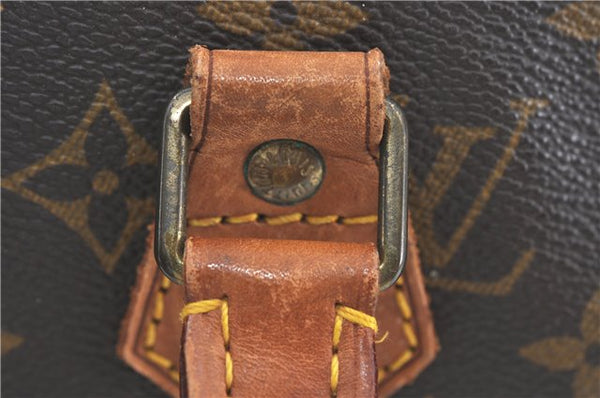 Authentic Louis Vuitton Monogram Speedy 40 Hand Boston Bag M41522 LV J1090