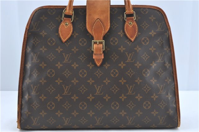 Authentic Louis Vuitton Monogram Rivoli Business bag Hand Bag M53380 LV J1091