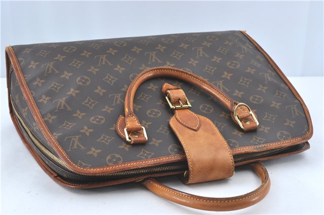 Authentic Louis Vuitton Monogram Rivoli Business bag Hand Bag M53380 LV J1091