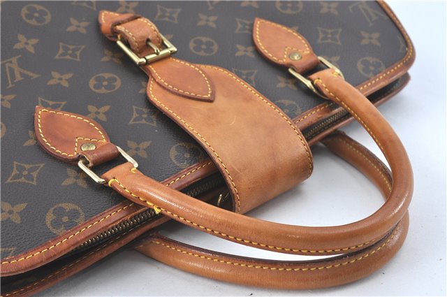 Authentic Louis Vuitton Monogram Rivoli Business bag Hand Bag M53380 LV J1091