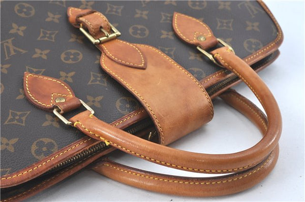 Authentic Louis Vuitton Monogram Rivoli Business bag Hand Bag M53380 LV J1091