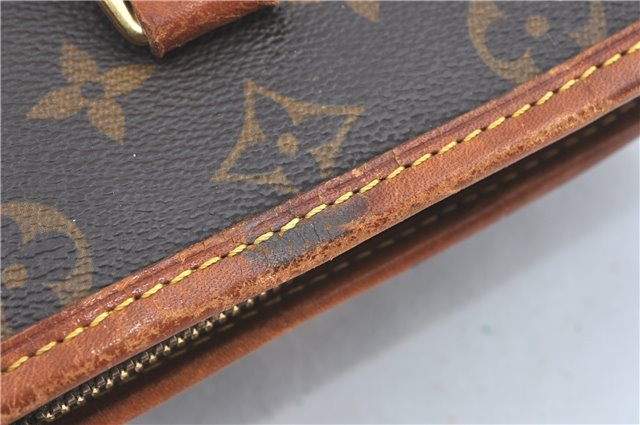 Authentic Louis Vuitton Monogram Rivoli Business bag Hand Bag M53380 LV J1091