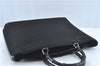 Authentic GUCCI Bamboo 2Way Shoulder Hand Bag Nylon Leather Black J1094