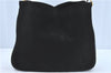 Authentic GUCCI Bamboo 2Way Shoulder Hand Bag Suede Leather Black J1095