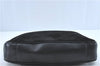 Authentic GUCCI Bamboo 2Way Shoulder Hand Bag Suede Leather Black J1095