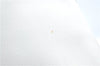 Authentic CELINE Hand Bag Purse Leather White Black J1096