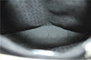 Authentic CELINE Hand Bag Purse Leather White Black J1096