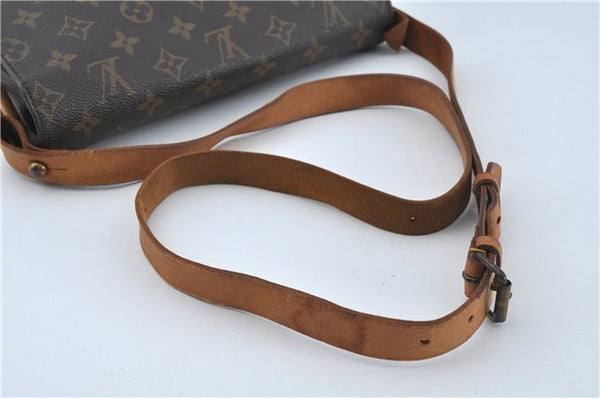 Auth Louis Vuitton Monogram Cartouchiere GM Shoulder Cross Bag M51252 LV J1101