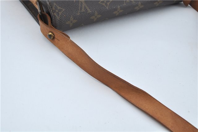 Auth Louis Vuitton Monogram Cartouchiere GM Shoulder Cross Bag M51252 LV J1101