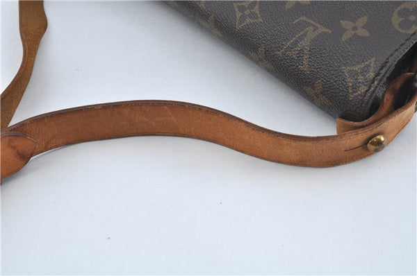 Auth Louis Vuitton Monogram Cartouchiere GM Shoulder Cross Bag M51252 LV J1101