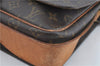 Auth Louis Vuitton Monogram Cartouchiere GM Shoulder Cross Bag M51252 LV J1101