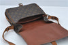 Auth Louis Vuitton Monogram Cartouchiere GM Shoulder Cross Bag M51252 LV J1101